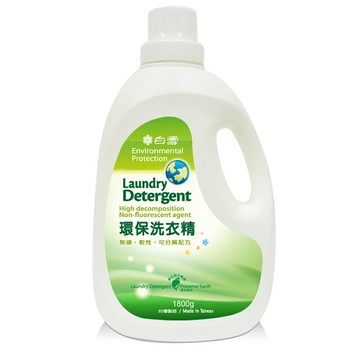 【史代新文具】白雪 環保洗衣精 1800ml (6瓶/箱)