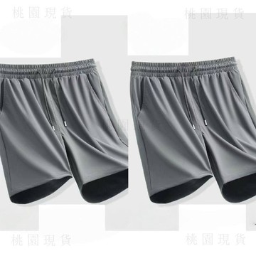 限時特賣💥現貸隔日達💥冰絲黑色短褲夏季空調褲薄款休閒褲子男士直筒百搭運動五分褲