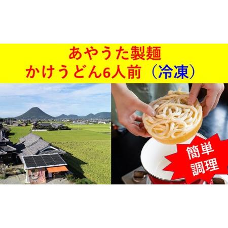 ふるさと納税 うどん 簡単 かけうどん 6人前 冷凍 ゆでうどん 丸亀 讃岐 讃岐うどん さぬきうどん つゆ 小袋 付き セット 麺類 加工食品 惣菜 香川県丸亀市