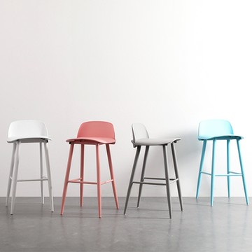 HappyLife 簡約高腳椅 高75公分 44×51×91cm Y11462