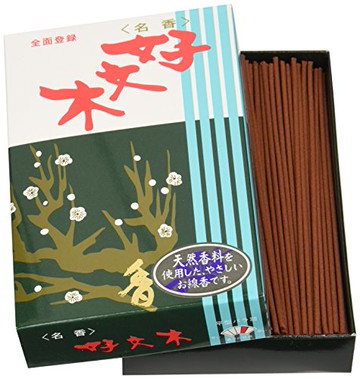 Incense of Baieido Yoshifumi tree flat roses packed