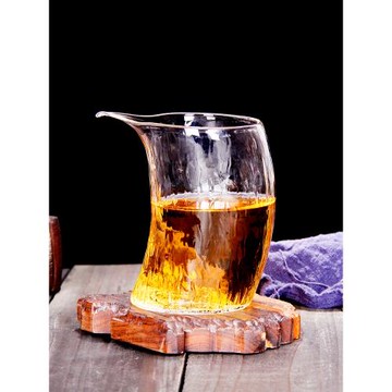 玻璃公道杯日式耐熱加厚茶海茶漏套裝高檔分茶器家用功夫茶具公杯