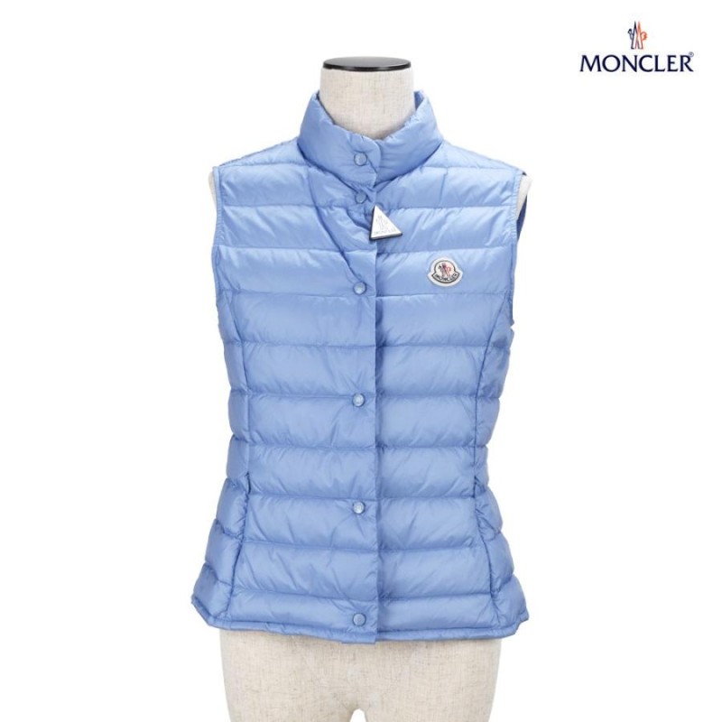 春早割 MONCLER LIANE GILET レディース サイズ2 ベスト 黒 ジャケット