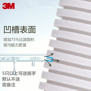3M凈水器濾芯2500原裝家用凈水機001前置過濾桶小瓶通用10寸PP棉
