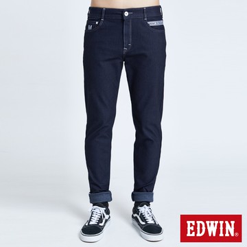 EDWIN JERSEYS 迦績 EJ6 天竹大師MED第四代牛仔長褲-男款 黑色 TAPERED