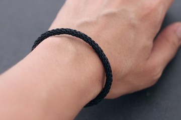 Simple Men Bracelets Woven Wristband Women Boy Friendship