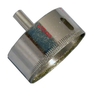 Q Piloter 鑽孔大師水電推薦-超硬鑽石粉製DIY鑽石粉鑽頭〈65mmX3〉  圓孔玻璃磁磚石英磚大理石
