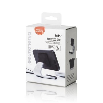 Aluminum Milo 電話座 - 黑色金屬版