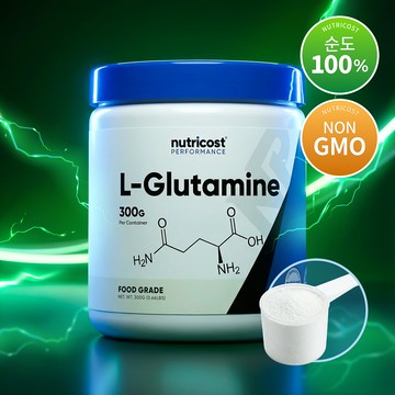 nutricost L-Glutamine 300g