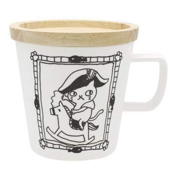 【Simple Zone】IZAWA 貓蓋杯-拿破倫320ml