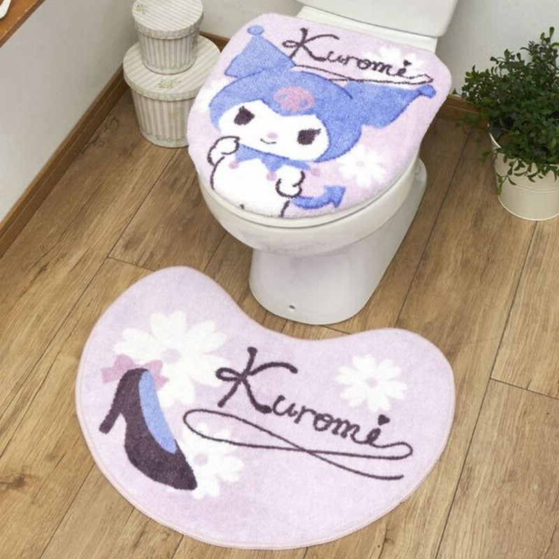 クロミ トイレカバー マット 2点セット フタカバー 便座カバー トイレマット キャラクター かわいい 通販 Lineポイント最大0 5 Get Lineショッピング