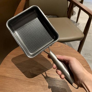 304不銹鋼不粘鍋日式玉子燒方形平底鍋小鍋煎蛋卷煎蛋神器家用鍋