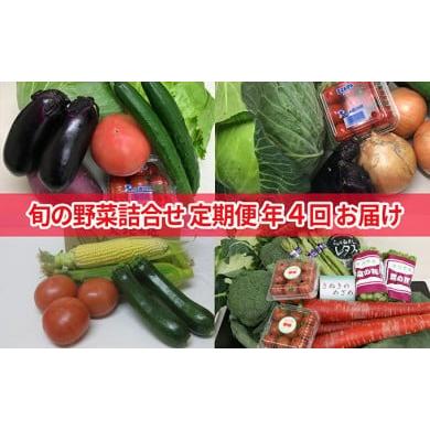 ふるさと納税 香川県 観音寺市 旬の野菜詰合せ（年間4回定期便）