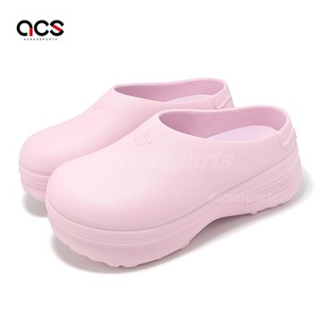 adidas 穆勒鞋 Adifom Stan Mule W 女鞋 粉紅 厚底 增高 涼拖鞋 休閒鞋 愛迪達 IE0480