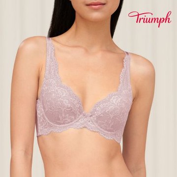 黛安芬-自然優雅系列 透氣包覆鋼圈內衣 C-E 溫柔紫