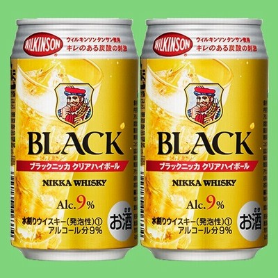ニッカ ブラックニッカ クリア ハイボール 9 350ml缶 1ケース 24本入り 3 通販 Lineポイント最大0 5 Get Lineショッピング