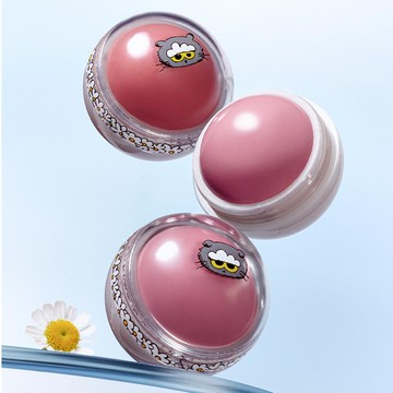 1+1 新禮物🌼【rom&nd】 ZO&FRIENDS 聯名果汁腮紅球 贈粉撲 GD 權志龍貓咪