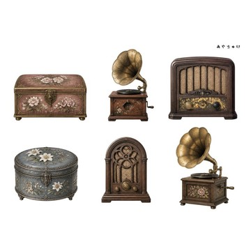 【9 月新品】20-150-0260 裁切紙 幻想復古浪漫喫茶