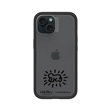 iPhone 15 Mod NX 黑 - Keith Haring - 發光的嬰兒®