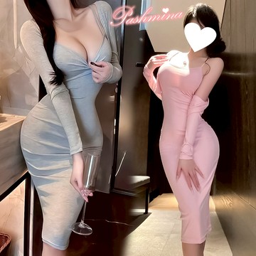 2946【❤︎溫柔人妻❤︎】含小外套坑條長裙洋裝長裙套裝兩件式套裝長裙睡衣條紋上衣條紋長裙小外套罩衫小外套短板小外套夏天