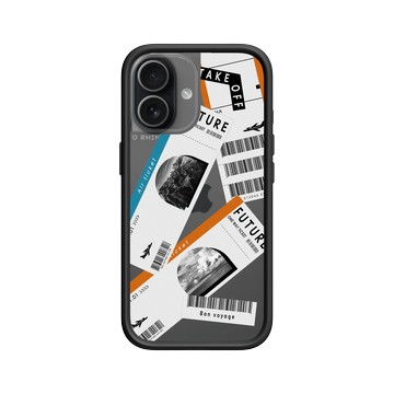 iPhone 17 Mod NX -邊框背蓋組合 (相機按鈕) 黑 - Travel Photography / 旅途攝影 - 通往．嚮往