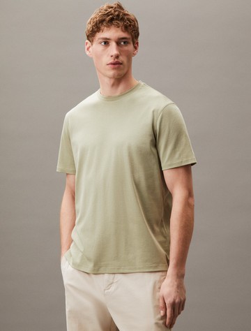 Calvin Klein 奢華棉質 T 恤