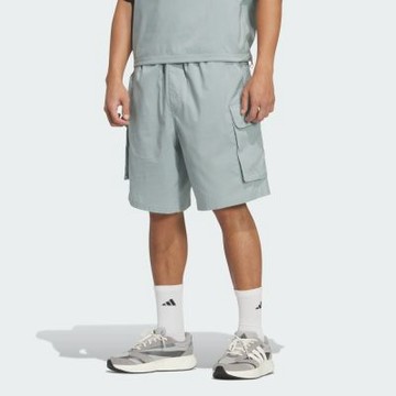 adidas 愛迪達 短褲 男 休閒褲 工裝褲 CT WOV CAR SHO 藍綠 KS1189