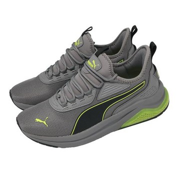 Puma 訓練鞋 Amplifier 男鞋 灰 綠 健身 支撐 運動鞋 396867-38