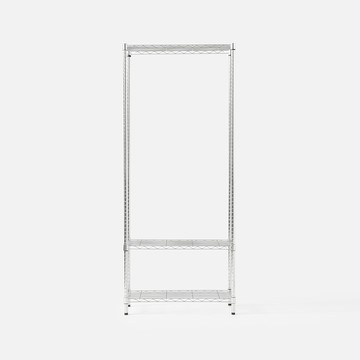 特力屋 鍍鉻三層架 寬75*深35*高180公分