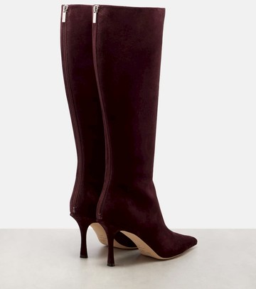 Jimmy Choo Agathe 85 suede knee-high boots
