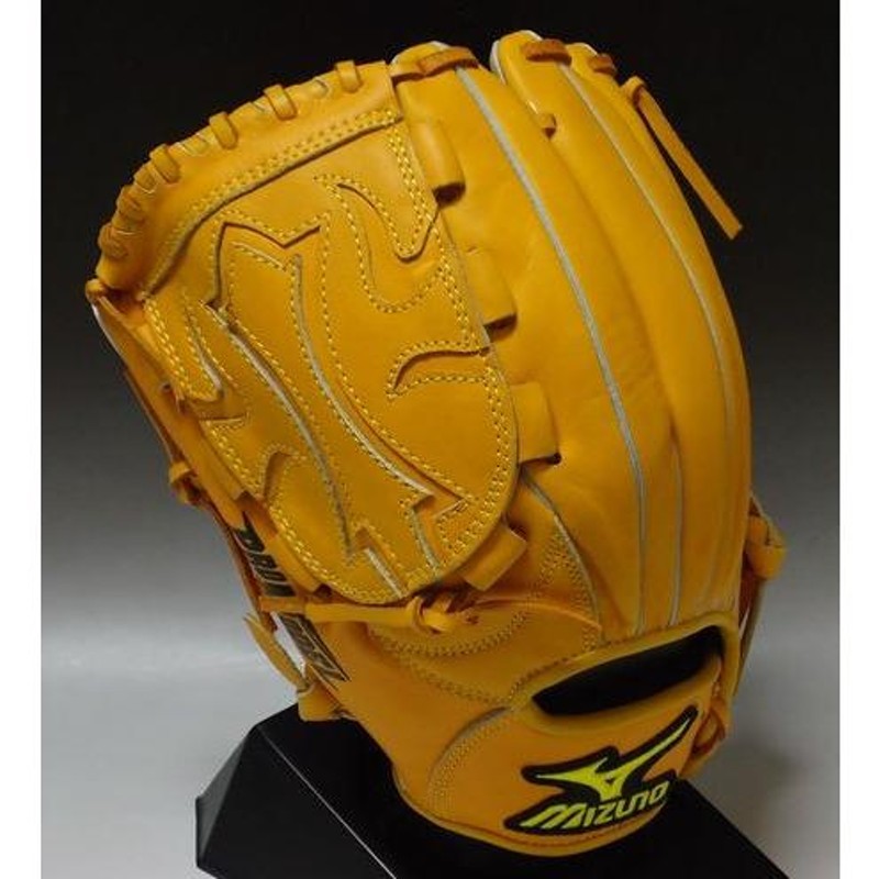 Mizuno 硬式グローブ イエロー田中将大モデル ミズノ田中将大モデル 3