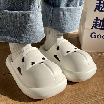 🔥可開發票🔥洞洞鞋男 情侶 內增高維尼熊洞洞鞋踩屎感超軟涼拖鞋男女夏季厚底防滑外穿多巴胺洞洞鞋