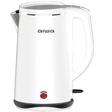 aiwa  雙層防燙電茶壺DKS110518 白【三井3C】