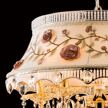 【大巨光】華麗風 E14x5 水晶燈_吊燈-中(BM-50481)