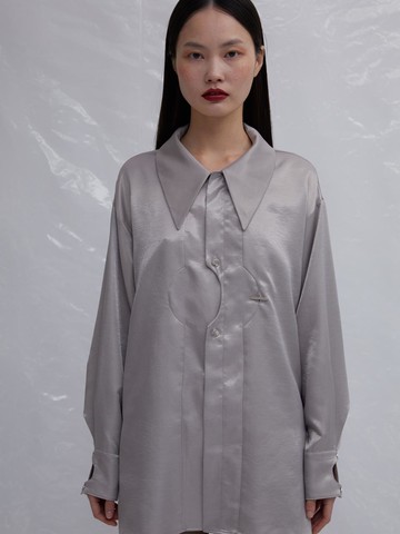 Half Circle Shirt [Pearl Beige]