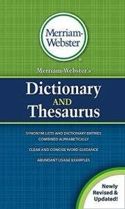 Merriam-Websters Dictionary And Thesaurus (Mass Market) New Edition 2020[二手書_良好]