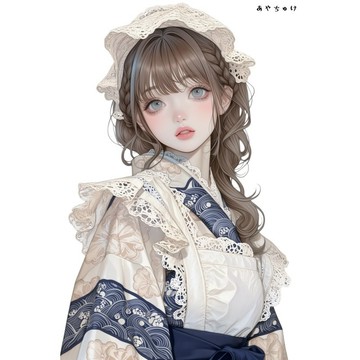 【9 月新品】07-144-0282 人物貼紙 奇幻復古浪漫喫茶