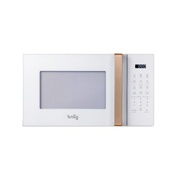 only 微波專家25L高效烹調微波爐OM25-M22美型簡約白 福利品(節能標章25公升微電腦)