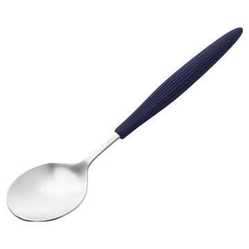 sillymann 100%鉑金矽膠手感湯匙  藍色  1支