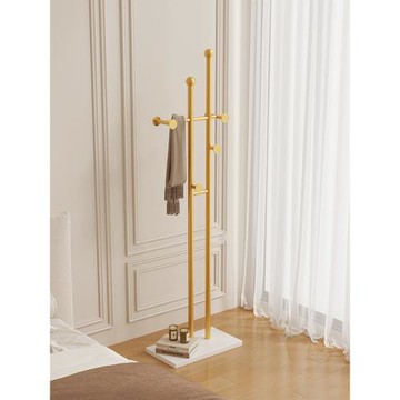 三夢輕奢衣帽架臥室立式掛衣架家用不占空間衣服收納網紅衣架落地