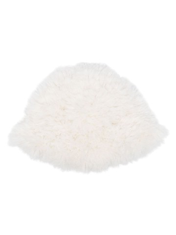 Nº21 - faux-fur cotton beanie - women - Polyester/Cotton - S - White