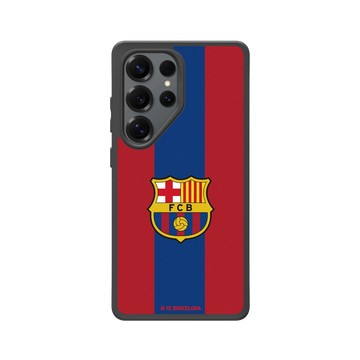 Galaxy S25 Ultra SolidSuit 黑 - FC Barcelona - Logo - Two Tone Background
