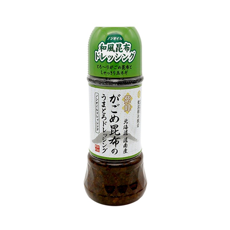 柴沼醤油　LINEショッピング　がごめ昆布のうまとろドレッシング　250ml