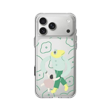 iPhone 17 Pro Max Clear Case（相機按鈕） 透明 - 包大山 Baozi - 一起跳舞吧
