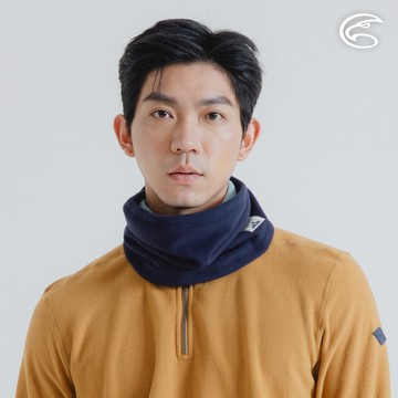 ADISI 雙層超細纖維抗風圍脖 AS24050 青黛藍/海青 (F)｜保暖 快乾 抗靜電 輕抗風