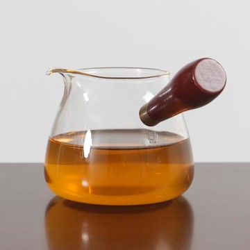 玻璃公道杯公杯茶漏套裝加厚耐熱大號茶海單個分茶器功夫茶具配件