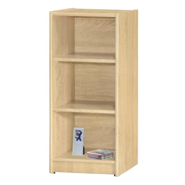 文創集 康永1.4尺開放三格書櫃(四色可選-43x30x91cm免組