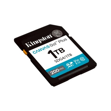 金士頓 Canvas Go! Plus 1TB SDXC 相機 記憶卡 支援4K影片
