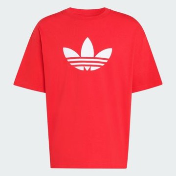 Adidas 愛迪達 Trefoil T-shirt KD4090 男 T恤 運動上衣 休閒短袖 紅 亞版 純棉