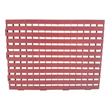 PMU 必美優 DIY工作棧板  45x60x1.9cm 浴室/陽台/倉庫防滑及裝飾設備  45 x 60 x 1.9cm  紅色  1個